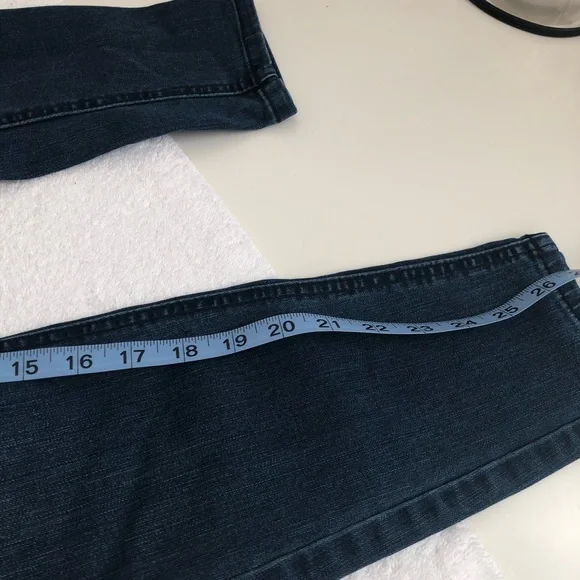 Kensie Jeans Blue Embroidered Skinny Jeans - Picture 8 of 10